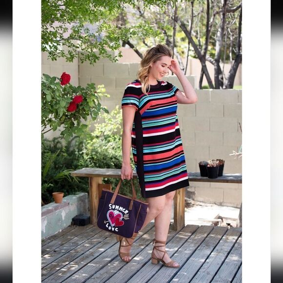 London times striped dress - Picture 2 of 6